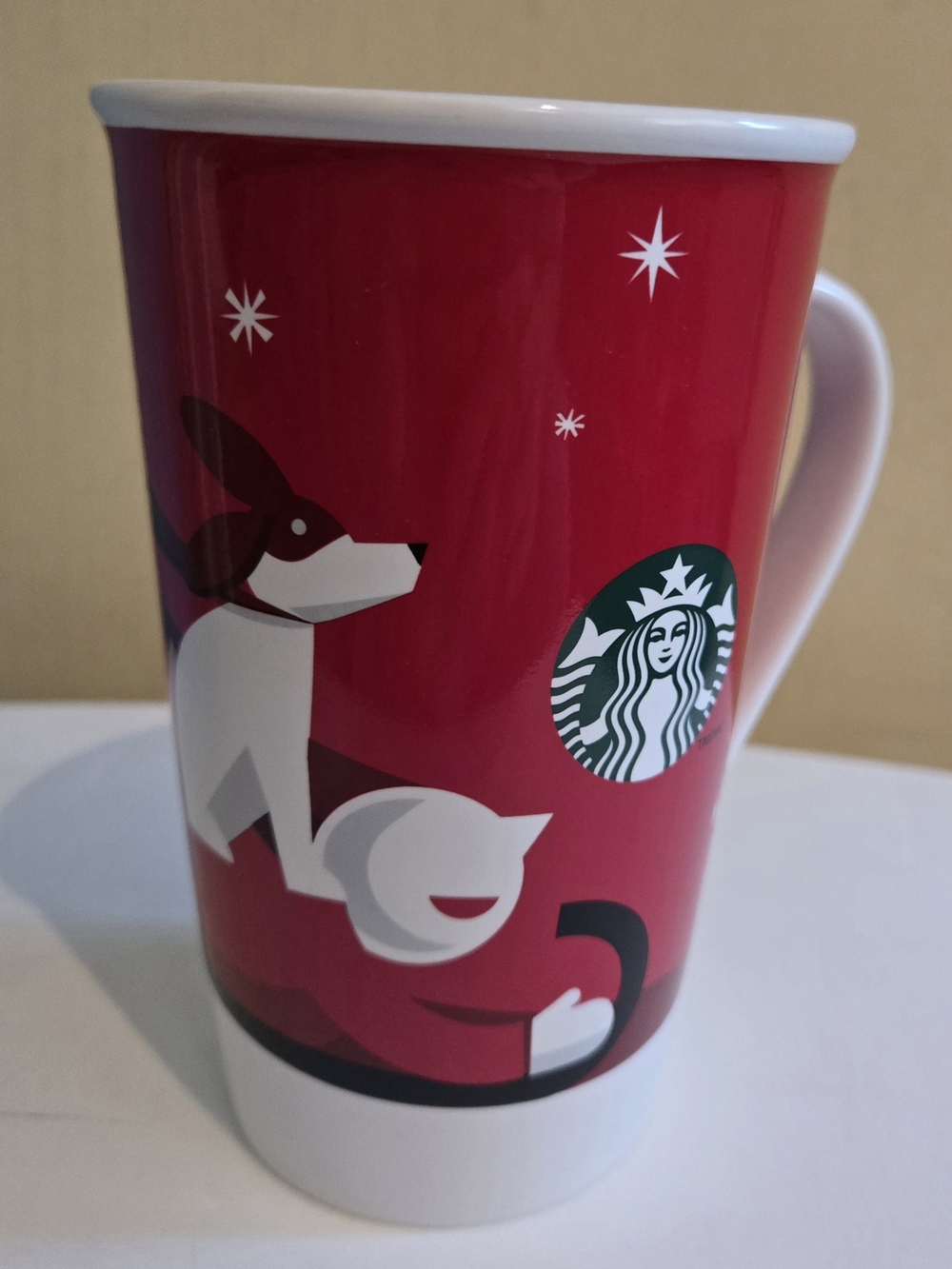 Starbucks Holiday Mug 2011 Bone China 16 oz